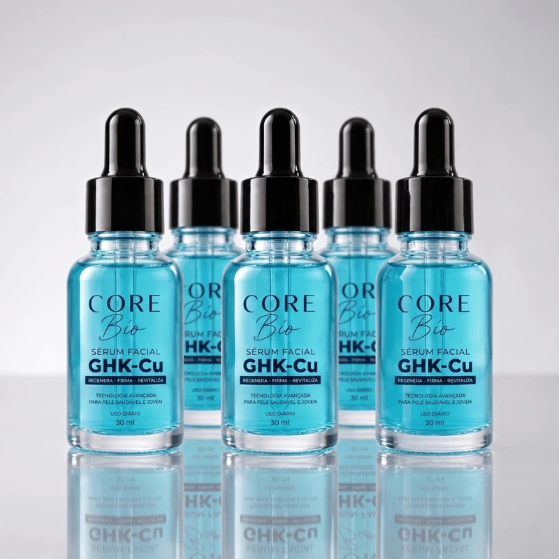 Kit 5 Frascos GHK-Cu