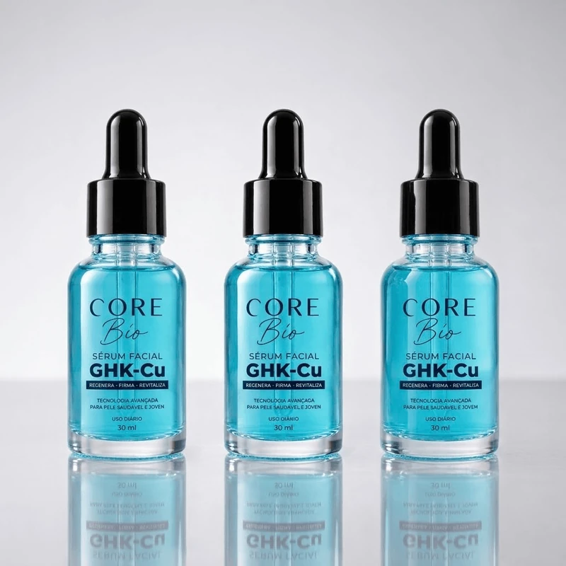Kit 3 Frascos GHK-Cu